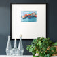 Primary Boats I Premium Framed Print Double Matboard