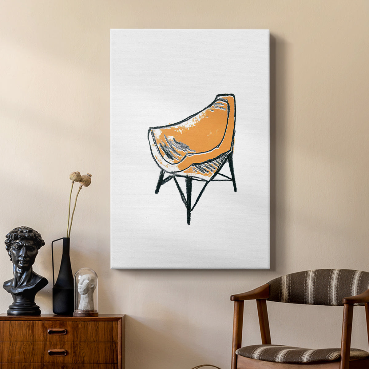 Take a Seat XII - Canvas Art Print
