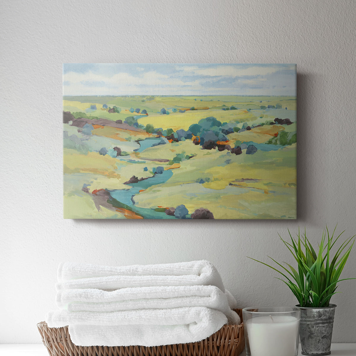 Idyll Sweep - Canvas Art Print
