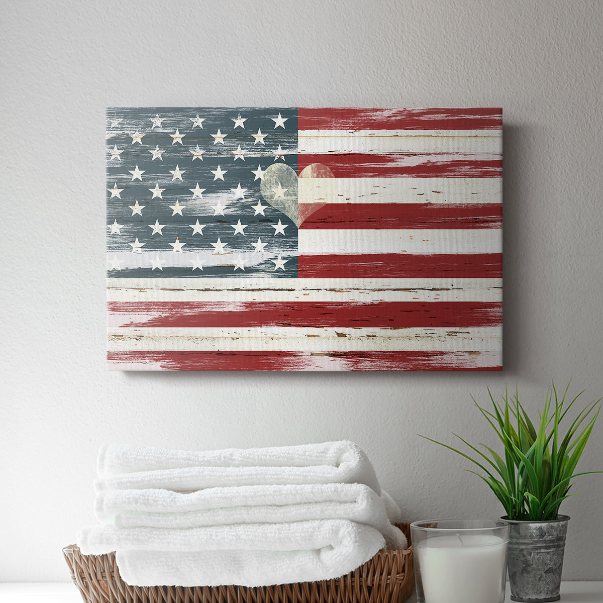 Heart of America - Canvas Art Print