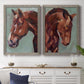 Paint by Number Horse I - Premium Framed Canvas 2 Piece Set - Ready to Hang