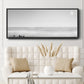 Black & White Water Panel XIV - Floater Framed Canvas Print