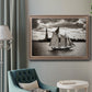 The Clipper & the Liberty Premium Framed Canvas- Ready to Hang