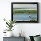 Wading at Dusk Premium Classic Framed Canvas - Ready to Hang