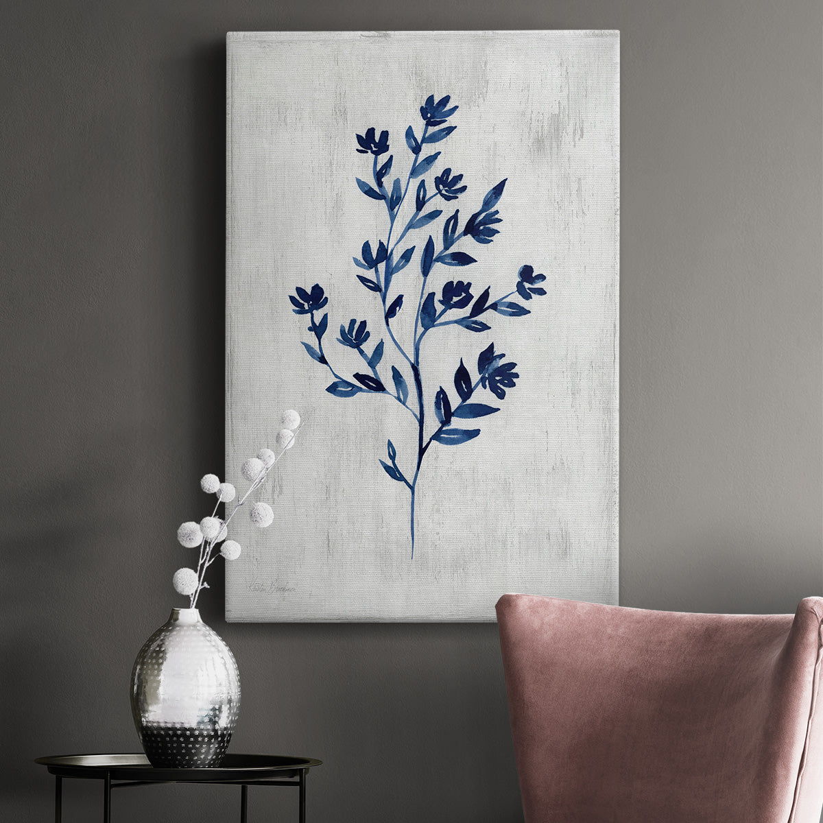 Wild Indigo II Premium Gallery Wrapped Canvas - Ready to Hang