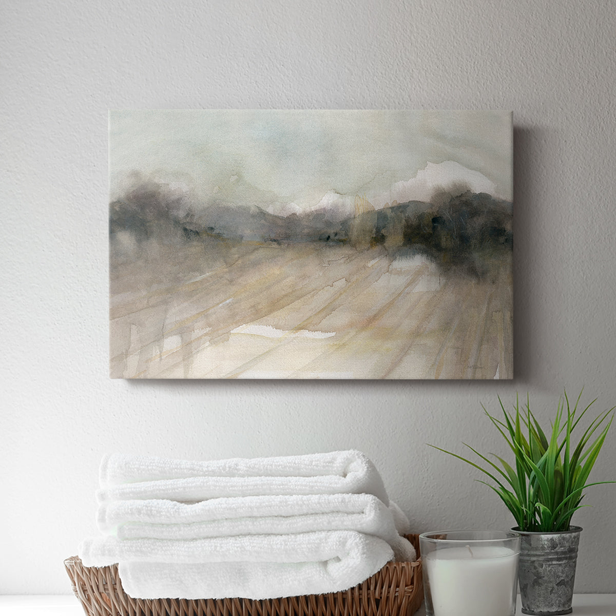 Abstract Field - Canvas Art Print