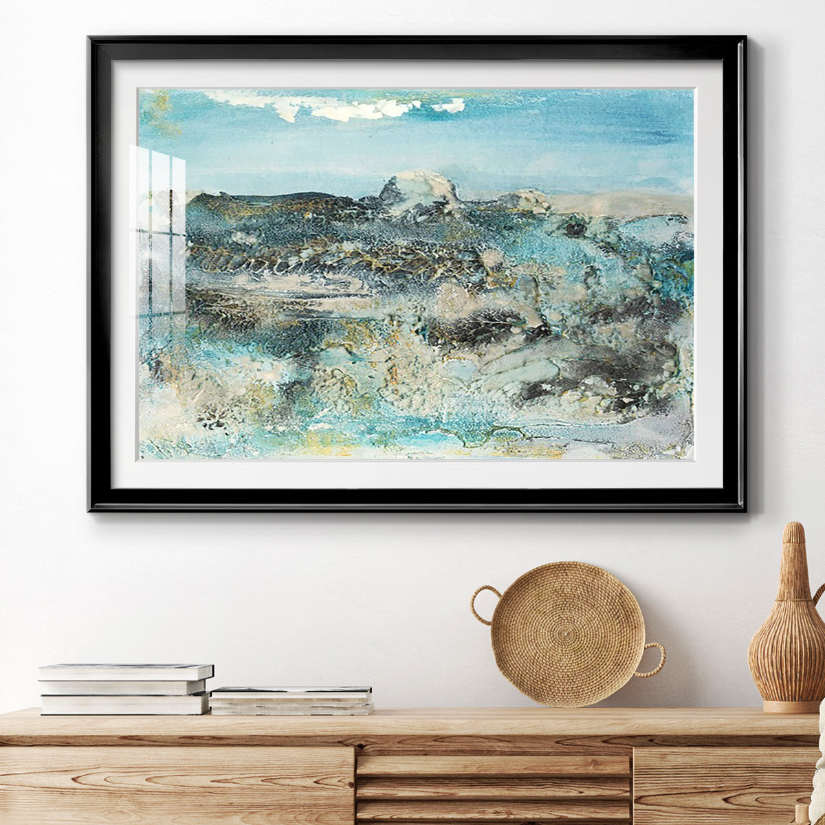 Pattern of Peace I - Modern Framed Art Print