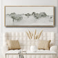 Scenic Scribble I - Floater Framed Canvas Print