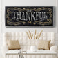 Be Thankful - Floater Framed Canvas Print