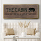 Bear Feet - Floater Framed Canvas Print