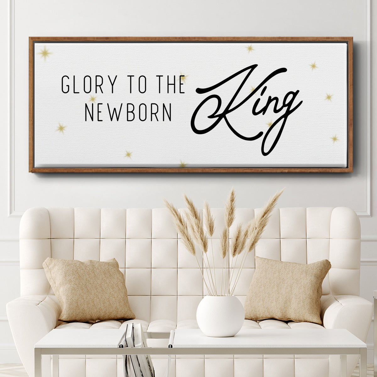 Glory - Floater Framed Canvas Print