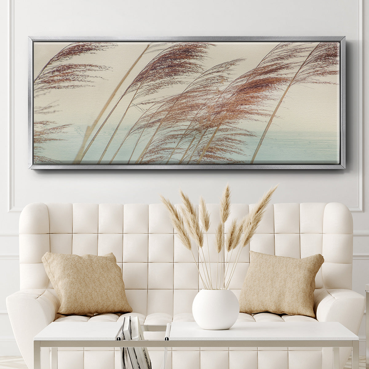 Windy II - Floater Framed Canvas Print