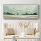 Farmland Study III - Floater Framed Canvas Print