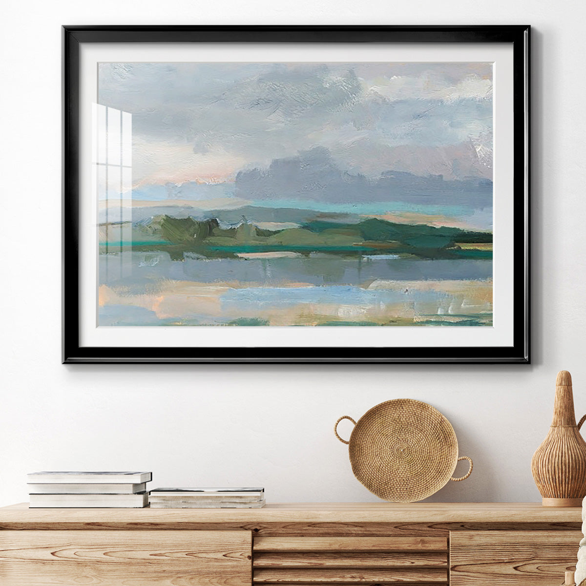 Twilight Vista Study II Premium Framed Print - Ready to Hang