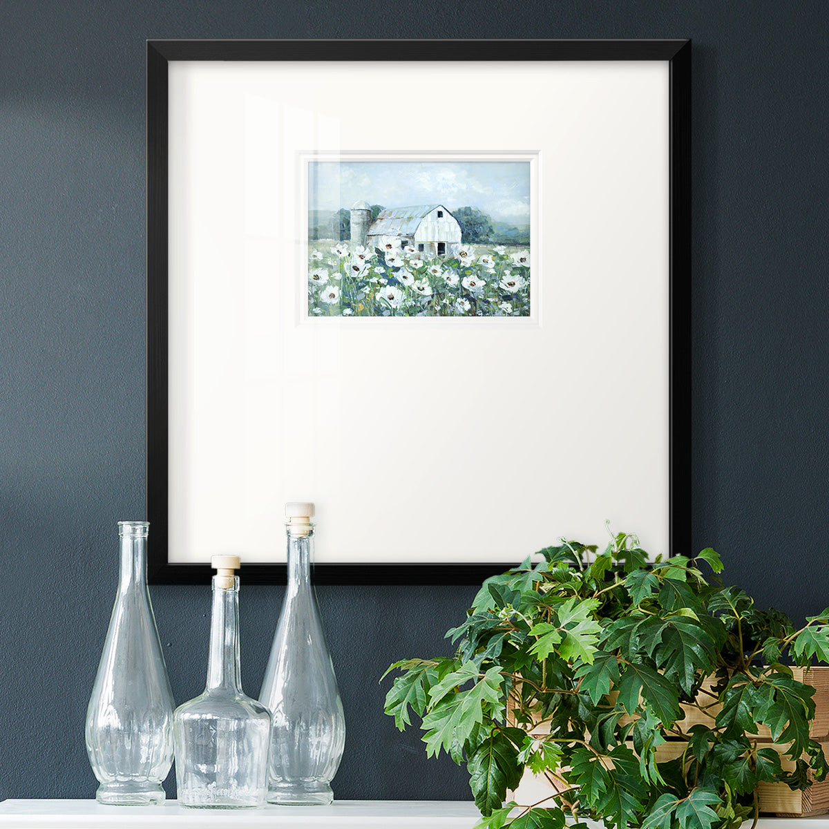 Dream Fields Premium Framed Print Double Matboard