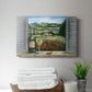 Tuscan White and Poppies - Canvas Art Print