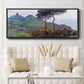 The Church at Varengaville, Grey Weather, 1882 - Floater Framed Canvas Print
