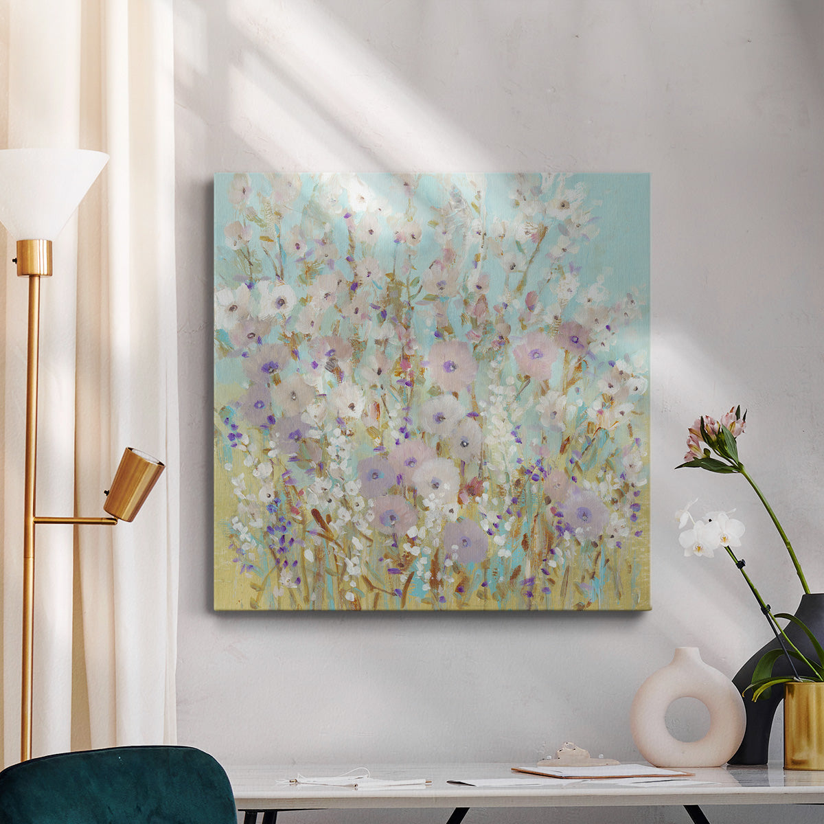 Mixed Flowers I - Canvas Art Print