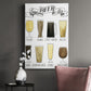 Beer Info Graphic Premium Gallery Wrapped Canvas - Ready to Hang