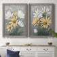 Summer Daisies I - Premium Framed Canvas 2 Piece Set - Ready to Hang