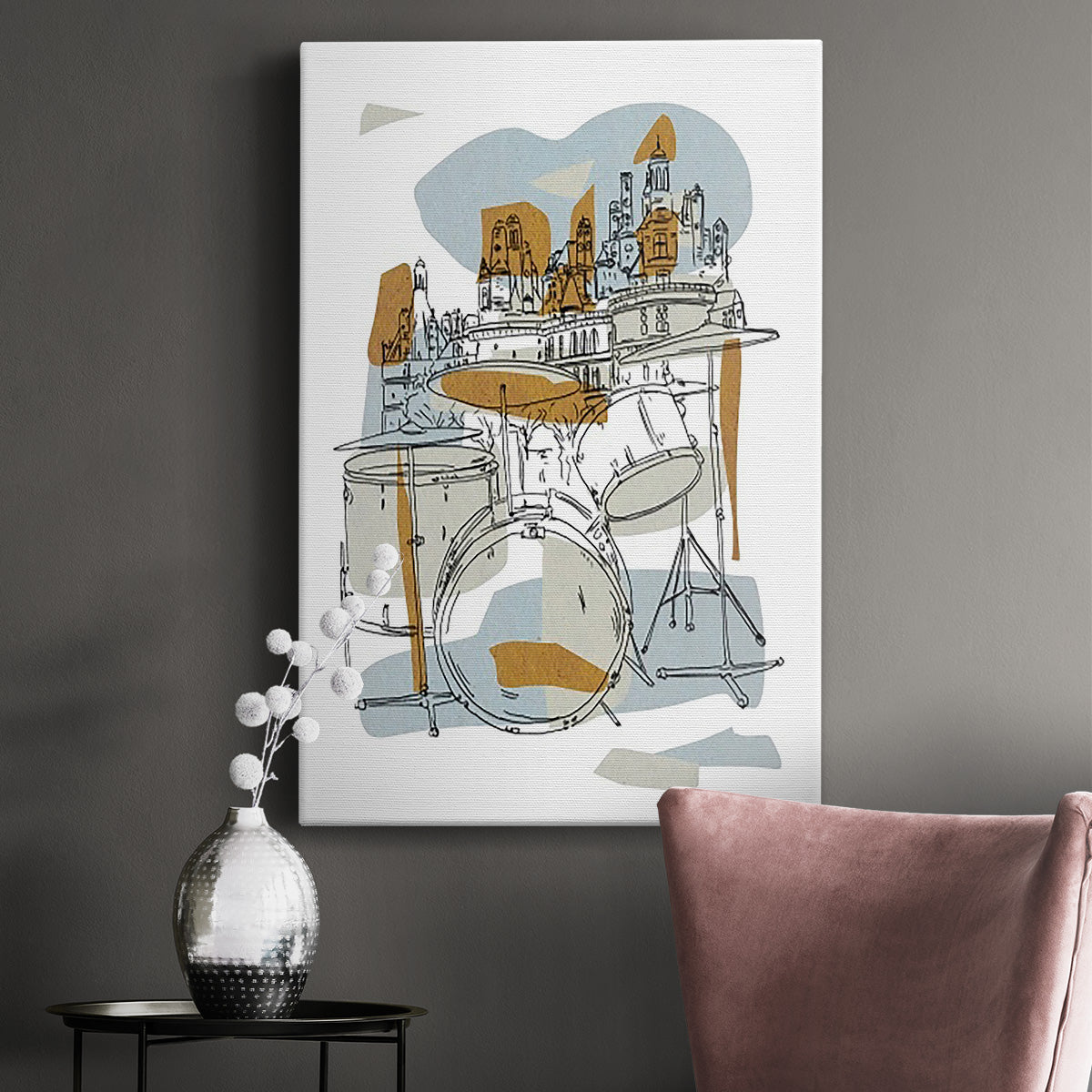 Rehearsal IV - Canvas Art Print