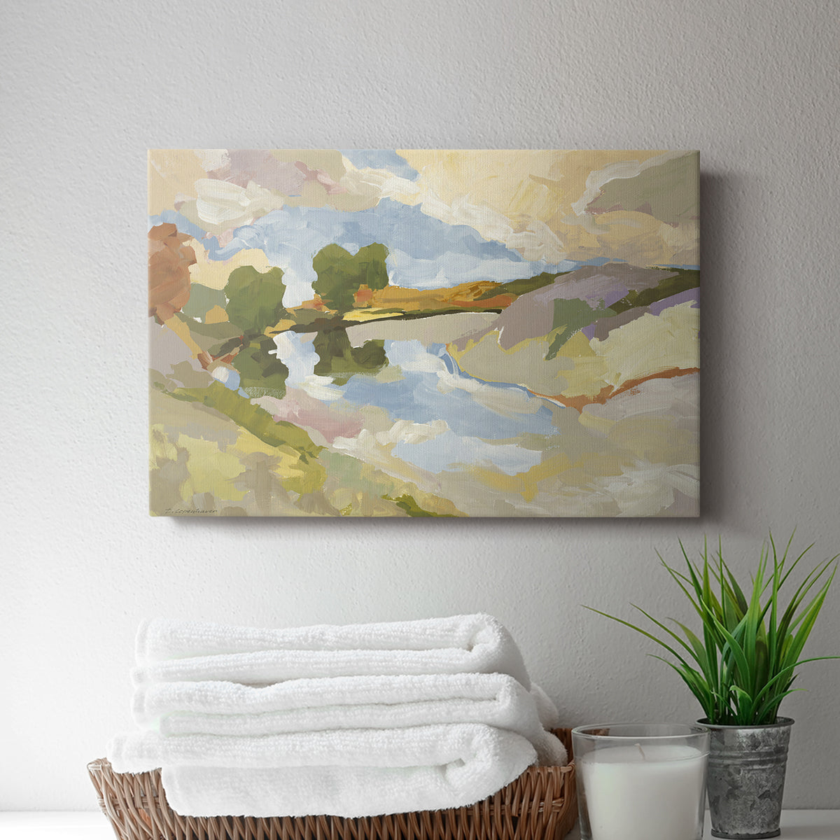 Uplands I - Canvas Art Print