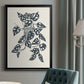 Growing Leaves II - Modern Framed Canvas Print