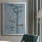 Wires VI - Modern Framed Canvas Print