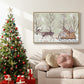 Christmas Time II - Framed Gallery Wrapped Canvas in Floating Frame