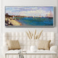 Regatta at Sainte Adresse - Floater Framed Canvas Print