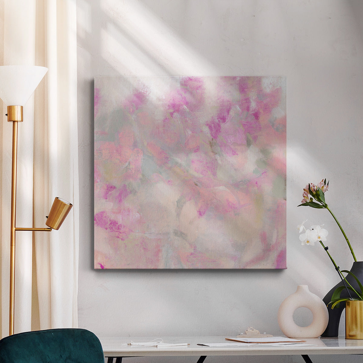 Blooming Shrub I - Canvas Art Print