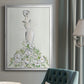 Fashion Floral Figurative - Modern Framed Canvas Print