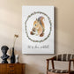 Harvest Home Squirrel - Canvas Art Print