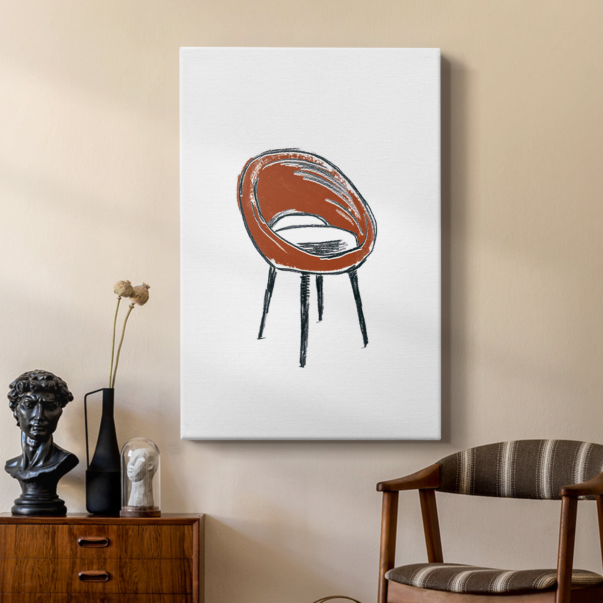 Take a Seat V - Canvas Art Print