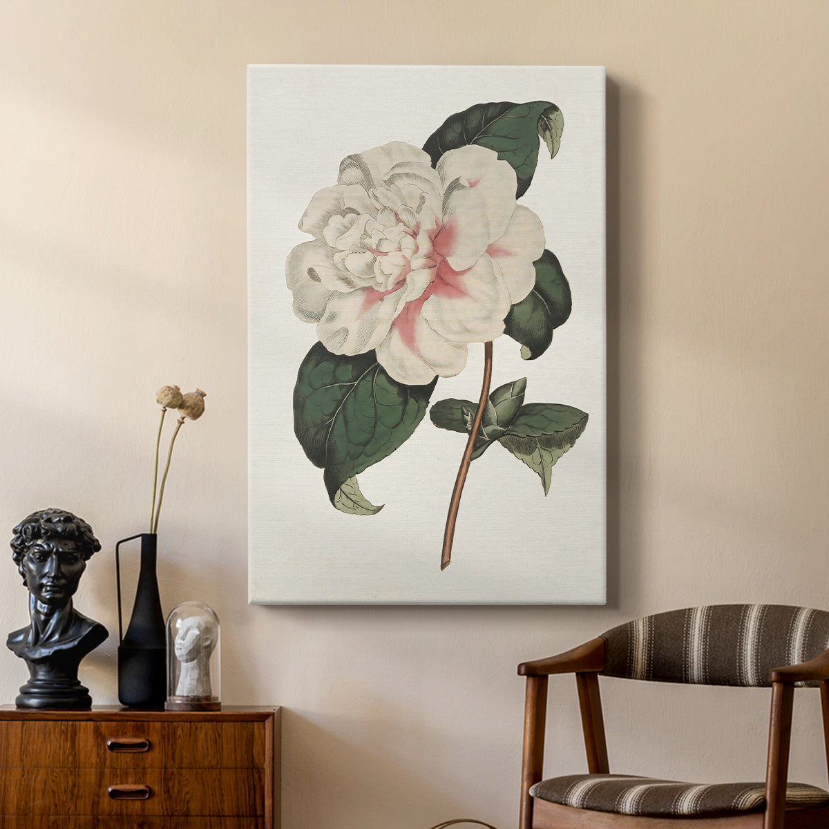 Pink Floral Mix VIII - Canvas Art Print