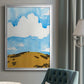 Summer Knoll II - Modern Framed Canvas Print