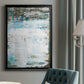 Beach Glass - Modern Framed Canvas Print