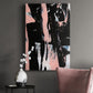 Black & Blush I Premium Gallery Wrapped Canvas - Ready to Hang