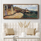 The Road in Giverny, 1885 - Floater Framed Canvas Print