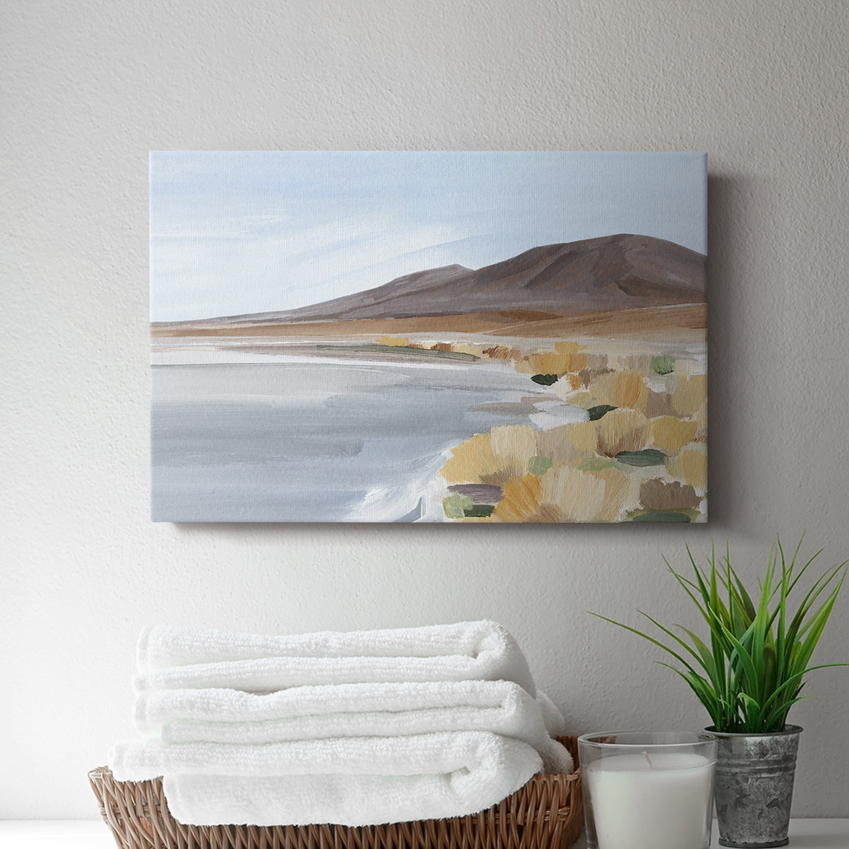 Desert Oasis Study I - Canvas Art Print
