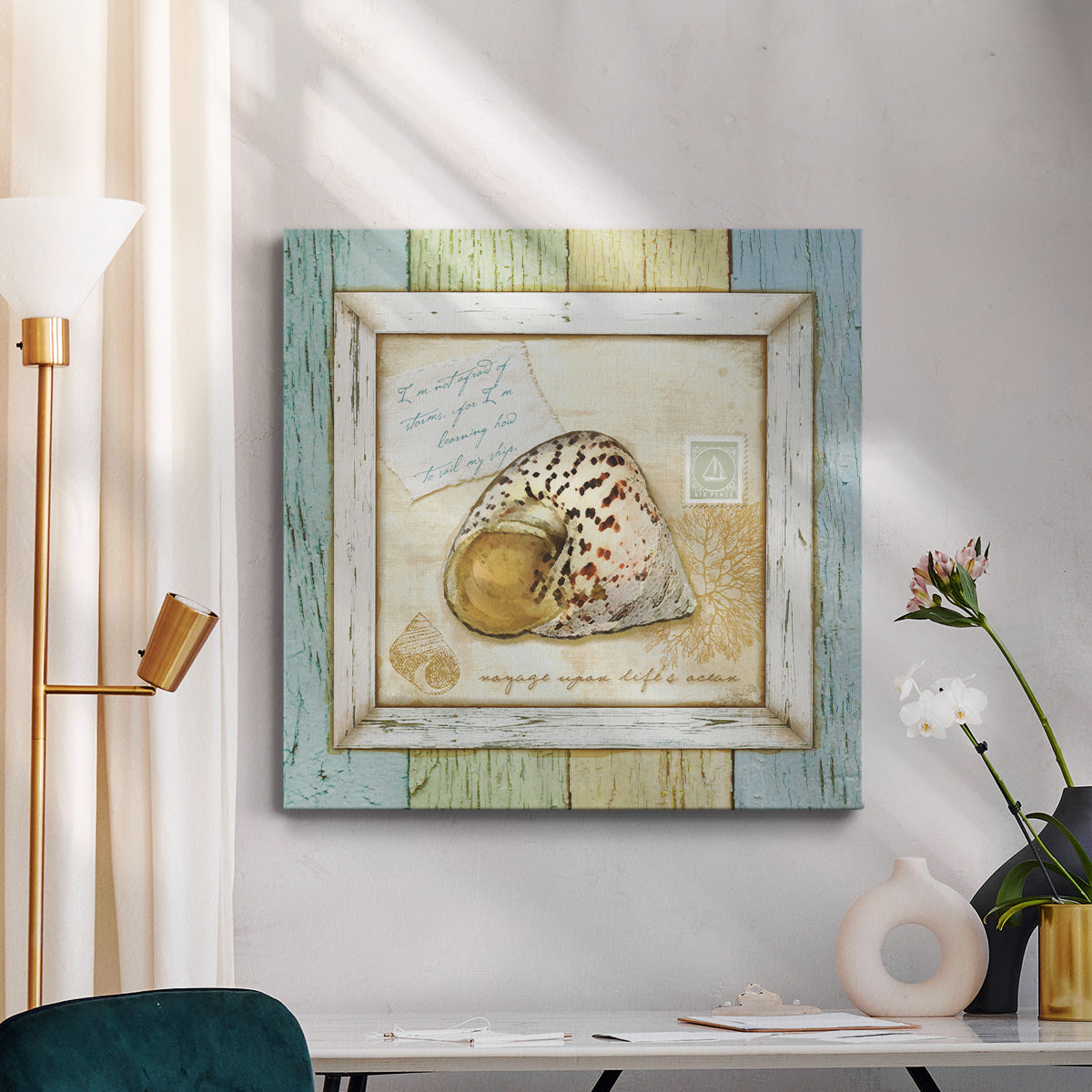 Sea Treasures II-Premium Gallery Wrapped Canvas - Ready to Hang