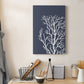 Corals White on Indigo Blue c Premium Gallery Wrapped Canvas - Ready to Hang