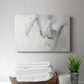 Grey Brushstrokes CXVII - Canvas Art Print