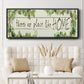 No Place Like Home - Floater Framed Canvas Print