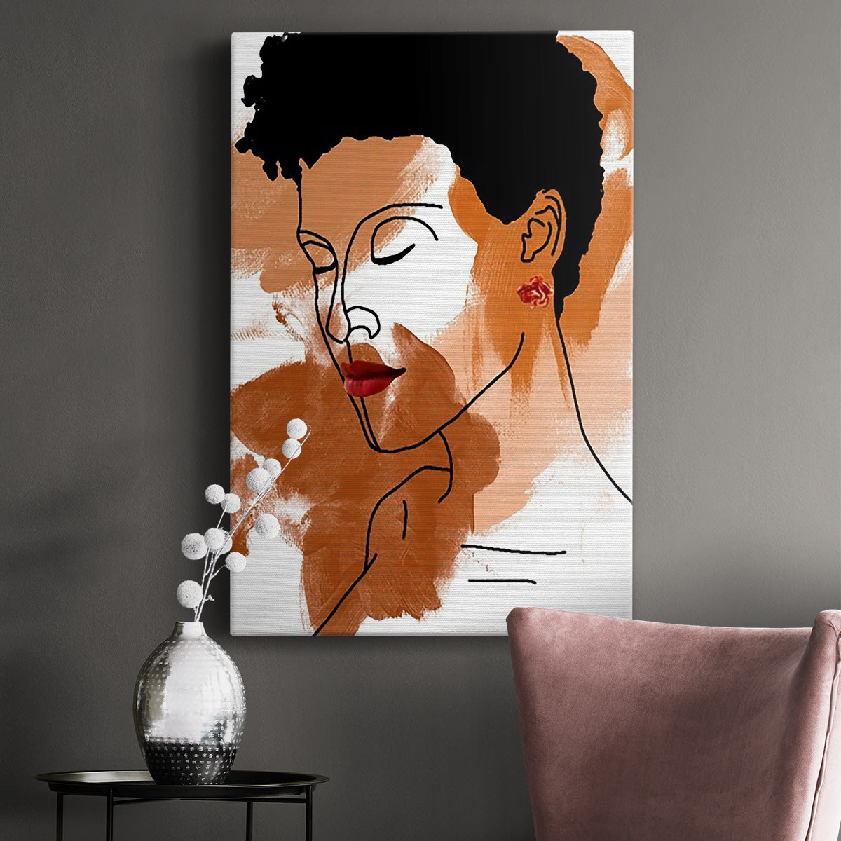 Phenomal Women III Premium Gallery Wrapped Canvas - Ready to Hang