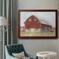 Rustic Red Barn II Premium Framed Canvas- Ready to Hang