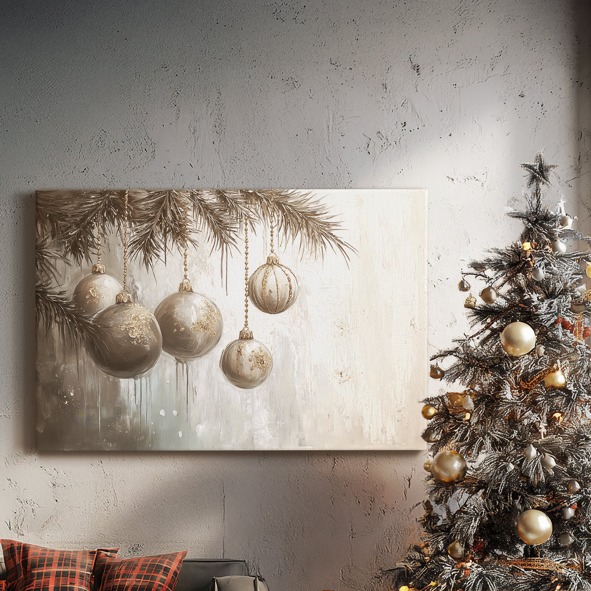 Manger of Silver Blessing - Canvas Art Print