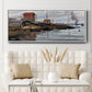 The Seine at Petit - Floater Framed Canvas Print