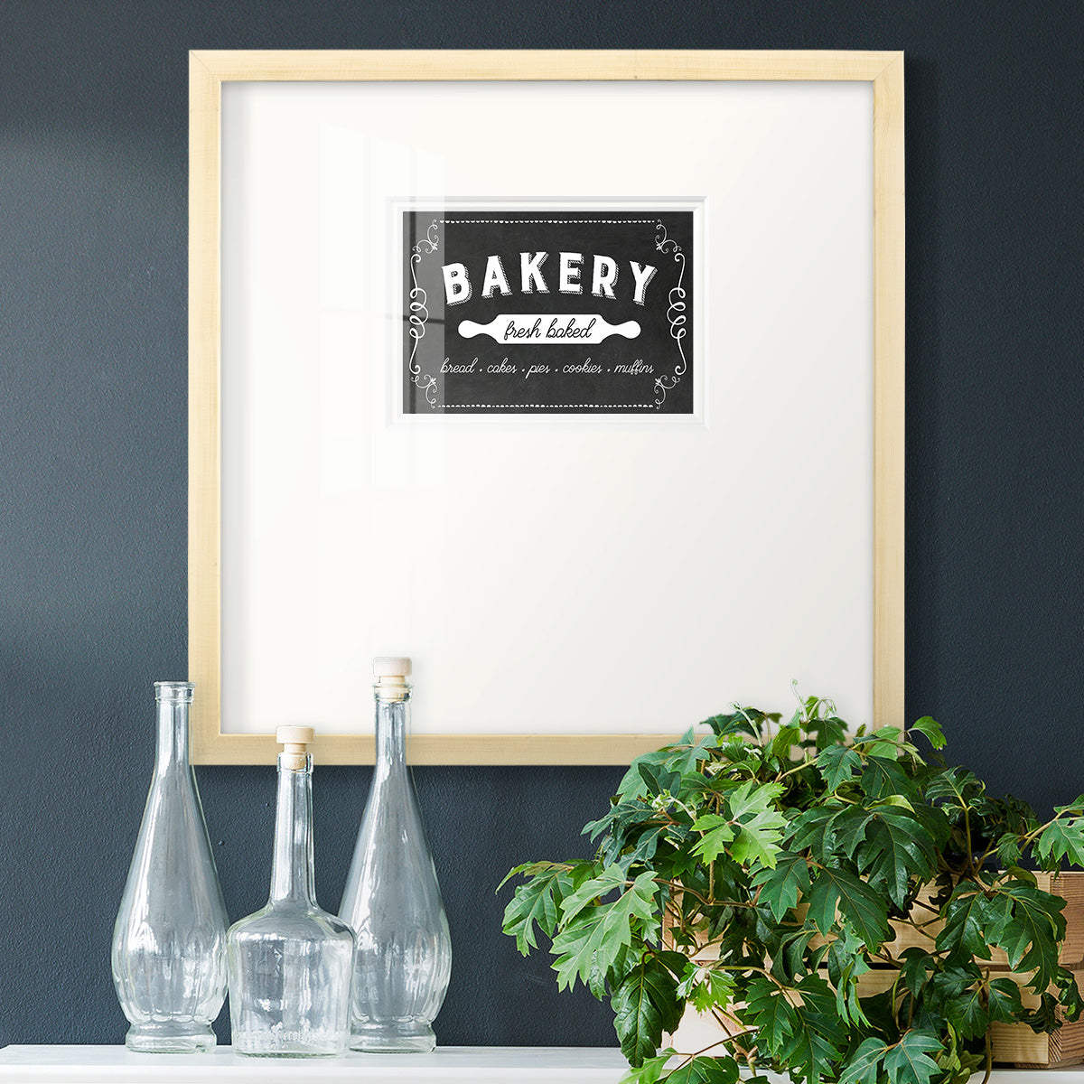 Bakery Premium Framed Print Double Matboard