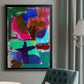 Brights Strokes III - Modern Framed Canvas Print